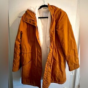 Old Navy Orange Bomber Jacket